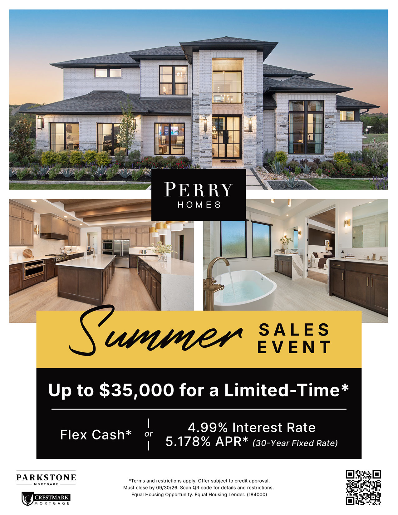 La Cima — Perry Homes incentive at La Cima