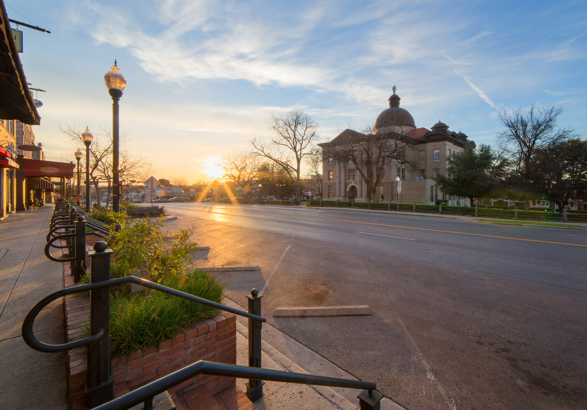 Sunrise on The Square